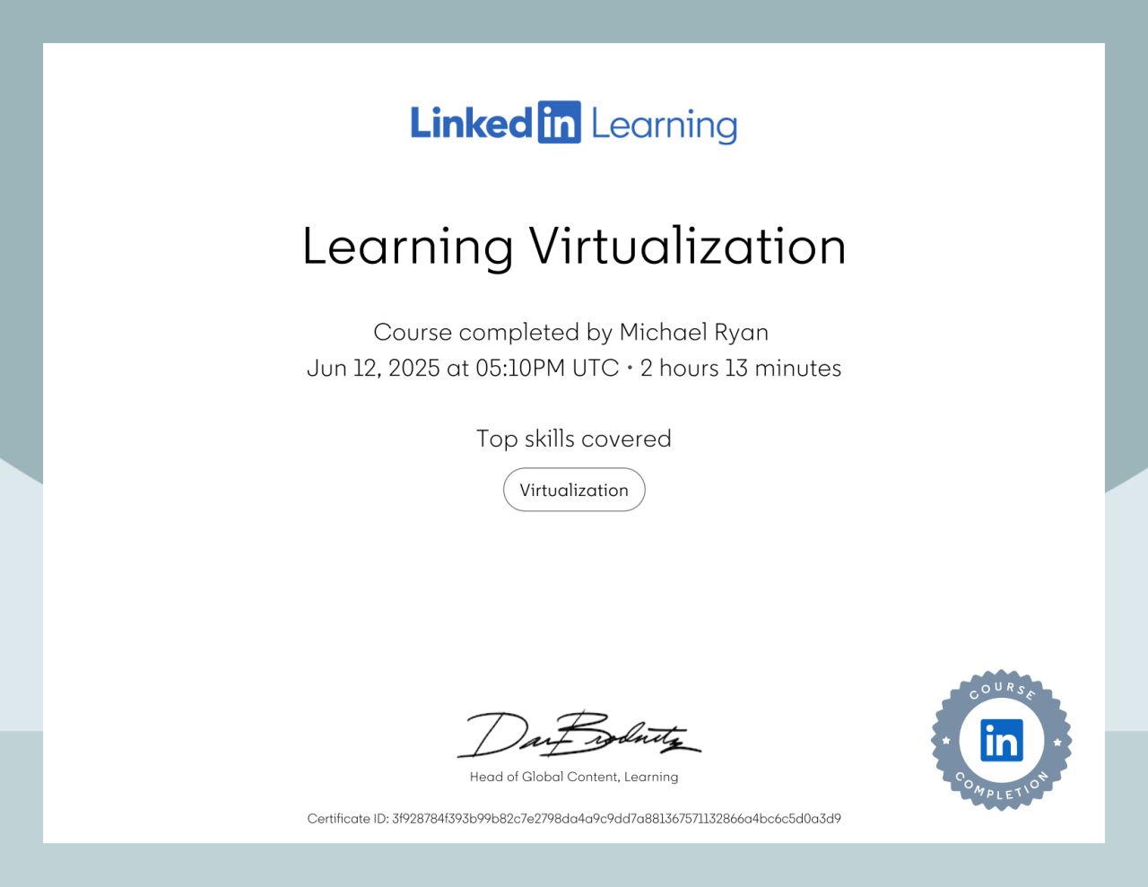 Learning Virtualization